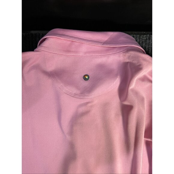 Arnold Palmer Men’s Pink Golf Polo Shirt Short Sleeve NWT | Classic Casual - Picture 6 of 6